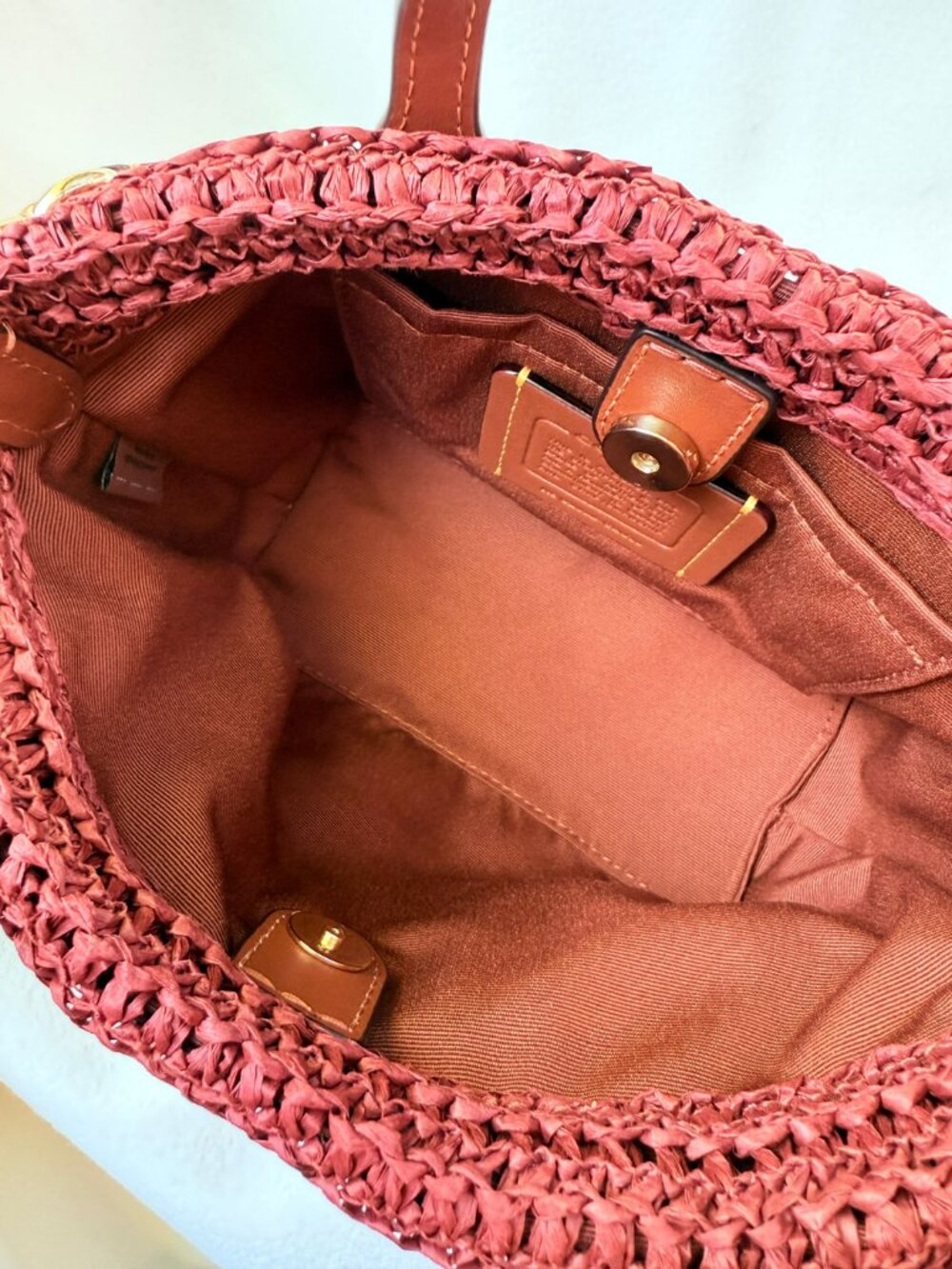 coach City Mini Tote Bag With Charms ceu30 - Picture 7 of 13